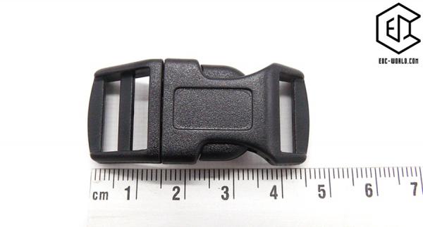 Klickschnalle schwarz 20 mm